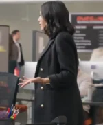 Janel Parrish Return to Office Black Blazer