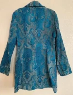 Jennifer Love Hewitt Ghost Whisperer Blue Tapestry Coat