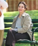 Lily James Relay Trench Coat