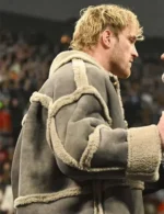 Logan Paul Monday Night RAW 2025 Shearling Jacket