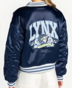 Minnesota Lynx TWC Blue Satin Jacket