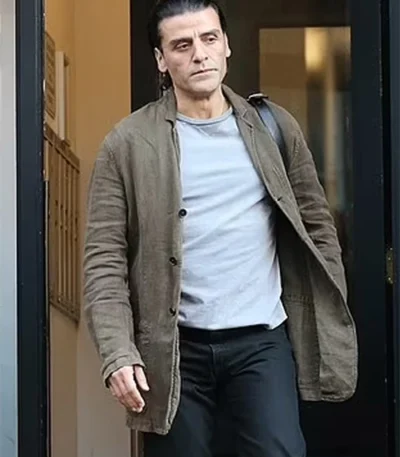 Oscar Isaac In the Hand of Dante Cotton Blazer