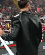 Seth Rollins Monday Night RAW Black Leather Jacket