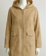 Supergirl Tan Parka Superman Hooded Coat