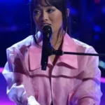 The Voice S26 Kay Sibal Pink Mesh Jacket