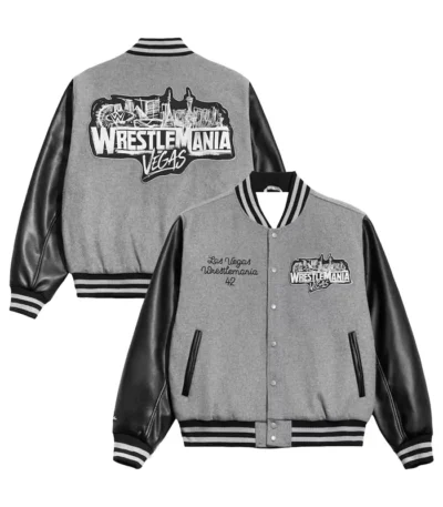 WrestleMania 42 Vegas Varsity Jacket