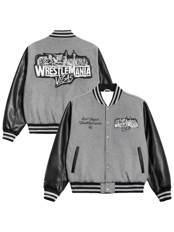 WrestleMania 42 Vegas Varsity Jacket