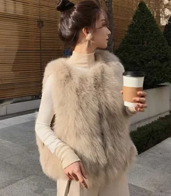 Short Fur Vest