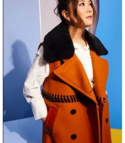 Shortcomings 2023 Ally Maki Wool Coat