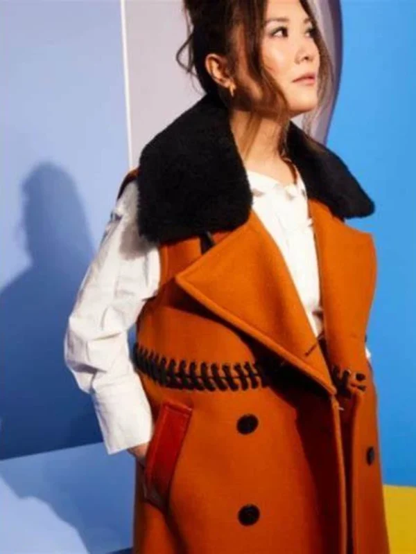 Shortcomings 2023 Ally Maki Wool Coat