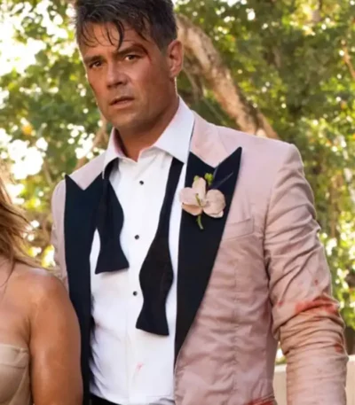 Shotgun Wedding 2023 Tom White Blazer