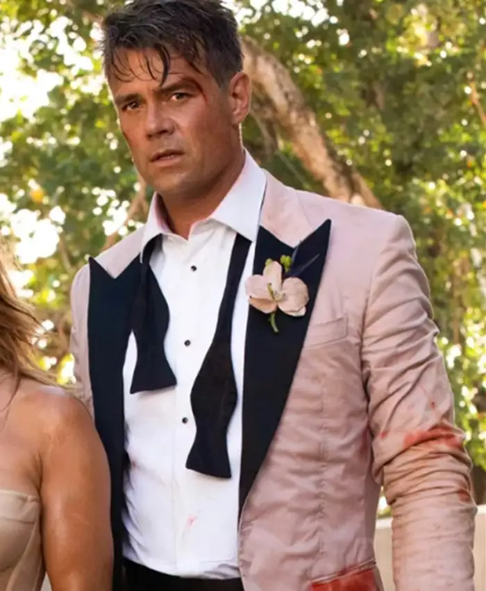 Shotgun Wedding 2023 Tom White Blazer Shotgun Wedding 2023 Tom White Blazer