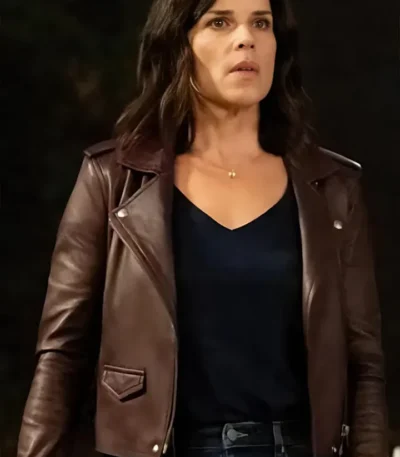 Sidney Prescott Scream Black Leather Jacket