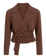 Simone Biles Brown Blazer