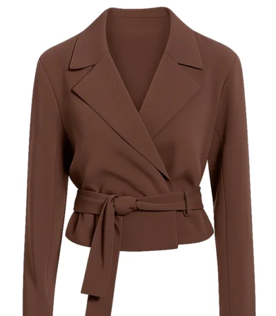Simone Biles Brown Blazer