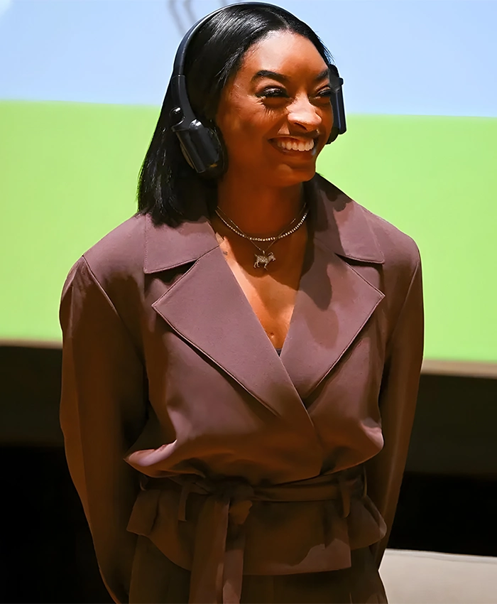 Simone Biles Brown Blazer Simone Biles Brown Blazer