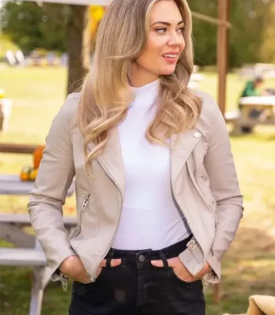 Sister Dating Swap Megan Hutchings Biker Leather Jacket