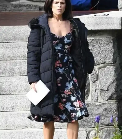 Skyscraper Neve Campbell Long Coat