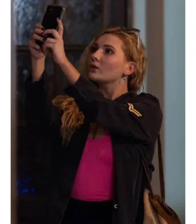 Slayers Abigail Breslin Black Jacket