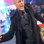 SmackDown 2025 Cody Rhodes Black Wool Coat