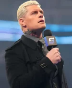 SmackDown 2025 Cody Rhodes Black Wool Coat