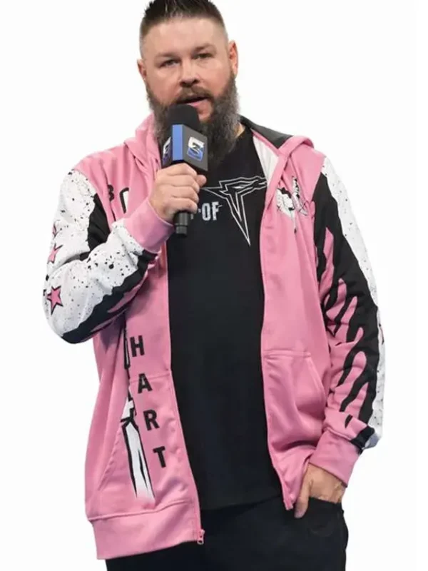 SmackDown Kevin Owens Pink Jacket