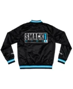 Smackdown Logo Black Satin Jacket