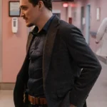 Smile 2022 Kyle Gallner Black Wool Blazer