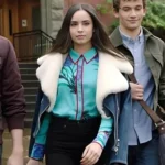 Sofia Carson Pretty Little Liars The Perfectionists Ava Jalali Denim Jacket