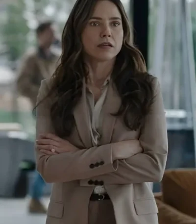 Sophia Bush The Stranger in My Home Beige Blazer