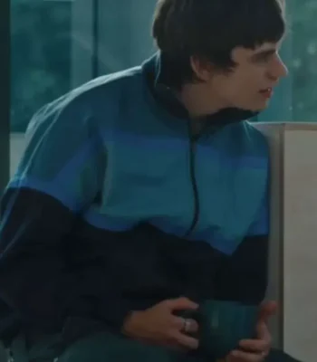 Finding Emily Spike Fearn Blue Track Jacket