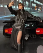 Spring 2026 Collection Lisa Convertible Leather Coat