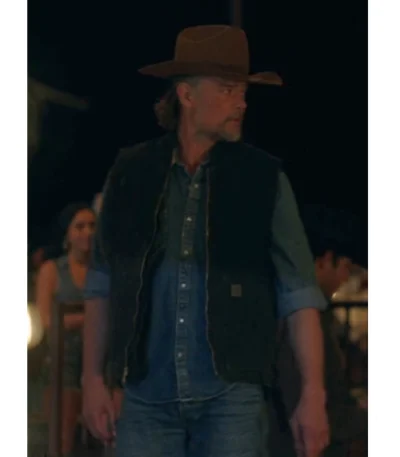 Staten Kirkland Ransom Canyon S01 Black Denim Vest