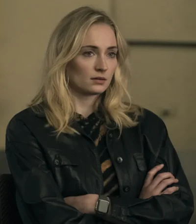 Steal Sophie Turner Leather Jacket