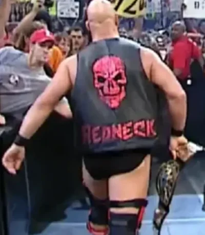 Steve Austin Bionic Redneck Leather Vest