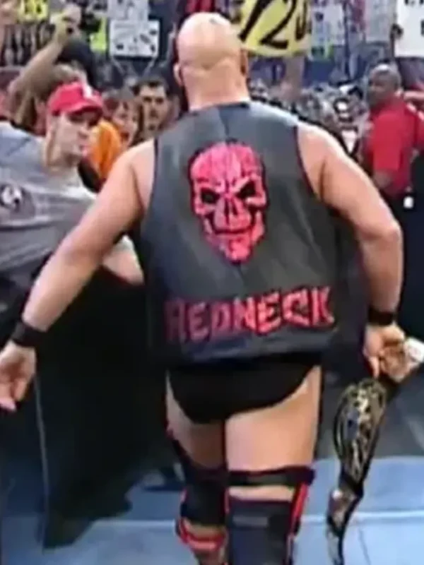 Steve Austin Bionic Redneck Leather Vest
