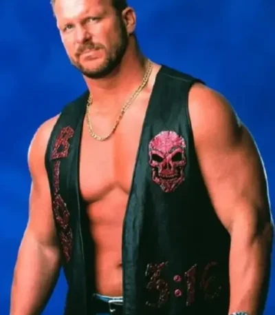 Steve Austin Bionic Redneck Leather Vest