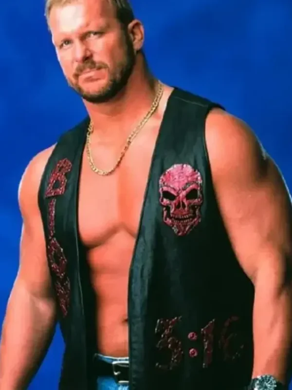 Steve Austin Bionic Redneck Leather Vest
