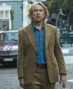 Steve Coogan The Penguin Lessons Brown Blazer