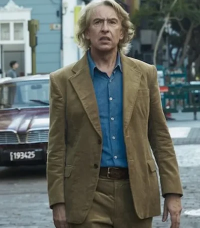 Steve Coogan The Penguin Lessons Brown Blazer