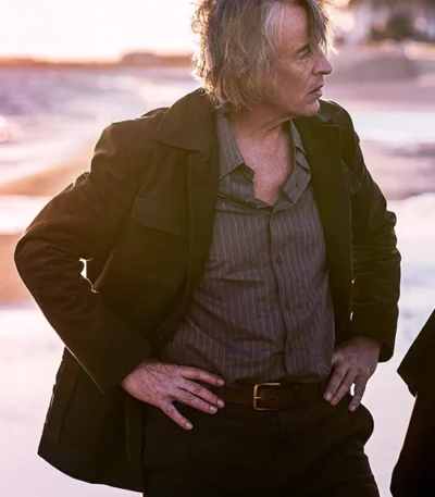 Steve Coogan The Penguin Lessons Suede Leather Blazer