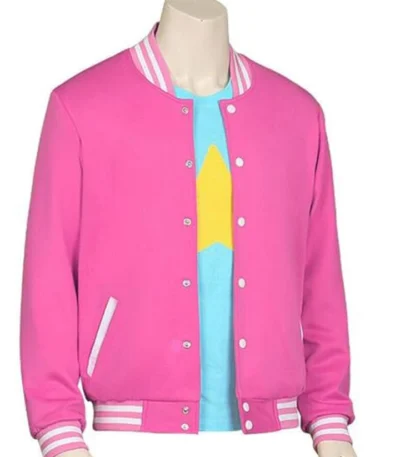 Steven Universe Pink Baseball Varsity Jacket