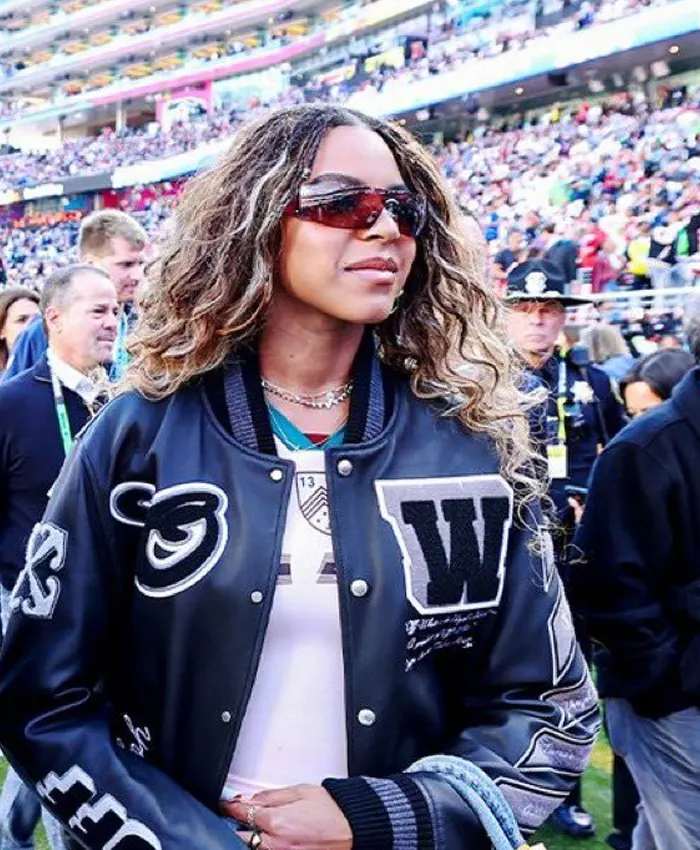 Super Bowl 2026 Blue Ivy Varsity Jacket Super Bowl 2026 Blue Ivy Varsity Jacket