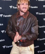 Super Bowl LX Logan Paul Leather Jacket