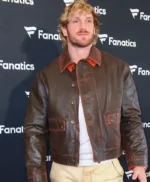 Super Bowl LX Logan Paul Leather Jacket