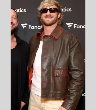 Super Bowl LX Logan Paul Leather Jacket