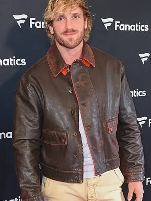 Super Bowl LX Logan Paul Leather Jacket