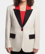 Sydney Sweeney Christy White Blazer