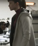 Sylvia Hoeks Blade Runner 2049 White Trench Coat