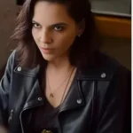 Tainá Müller Good Morning Verônica Leather Jacket